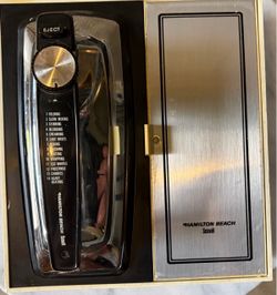 Vintage 1970s Hamilton Beach Scovill Model 91 Chrome Wall Mount Mixer Complete Working