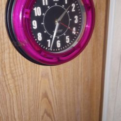Neon Clock