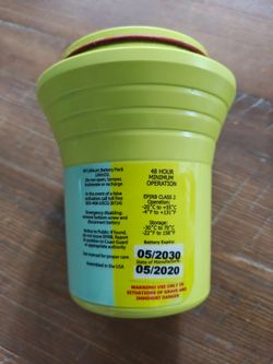 EPIRB BATTERY AND SUPORT