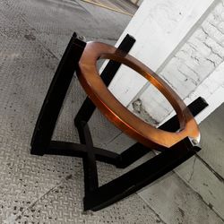Dining table With 4 Chairs , Dark Cherry Wood 