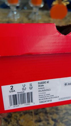 CLASSIC AZ Kids Enfants Size 5