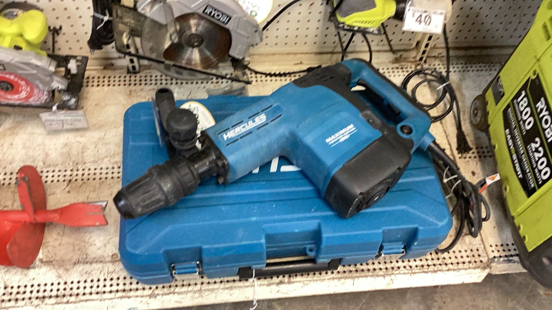 Corded Hercules Hammer Drill With Case