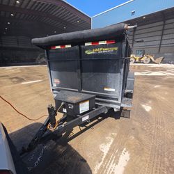 Hydraulic Dumpster trailer