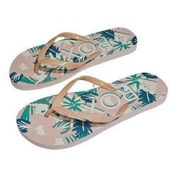 Roxy Melon III Floral flip-flop sandals Womens size 8-9