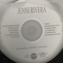 Jenni Rivera Music CD