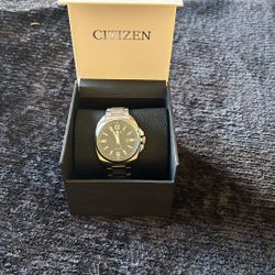 Citizens Eco-Drive Silver Dress Watch