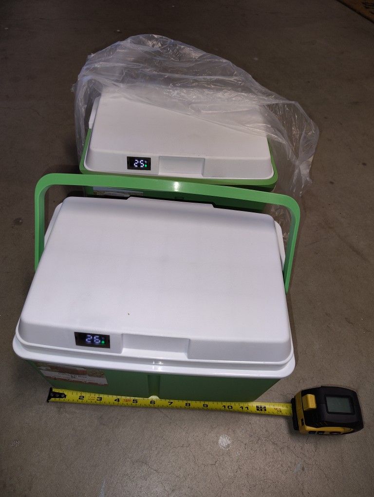 2 Small Coolers
