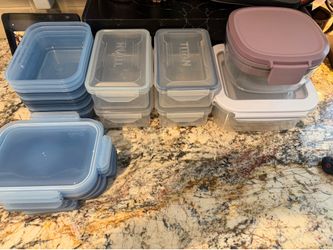 Assortment of Tupperware