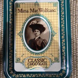 Vintage Chocolate Tray