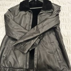 Men’s Leather Coat 