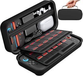Brand new in box daydayup Switch Carrying Case Compatible with Nintendo Switch 2, with 24 Games Cartridges Protective Hard Shell Travel Carrying Pouch
