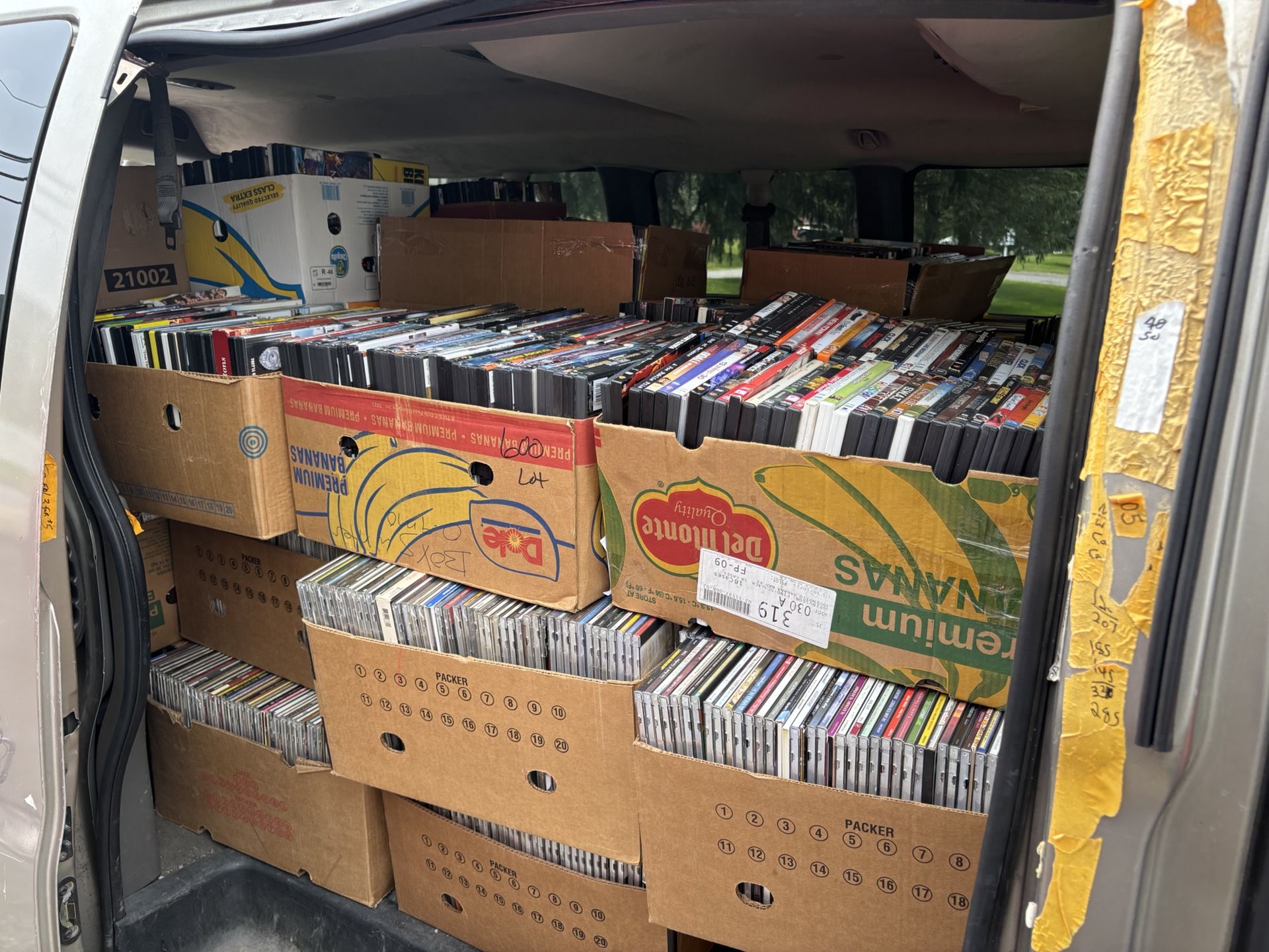 Assorted Lot Of 150 DVDs- $75