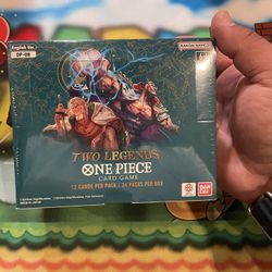 2024 One Piece Two Legends OP-08 Booster Box