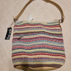 The Sak Colorful Crochet Purse