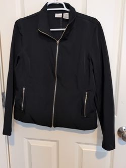 Classic Black Isaac Mizrathi Jacket, Medium 