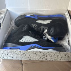 Racer blue 5s ! Size 12 $170