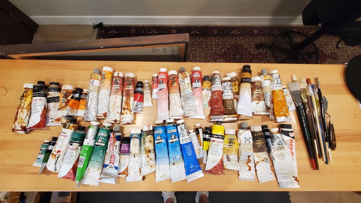 Artist Oil Paints And Supplies - Winsor Newton Winston Series