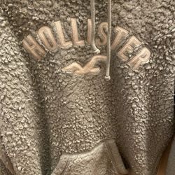 Hollister Fleece Size L Sweatshirt 