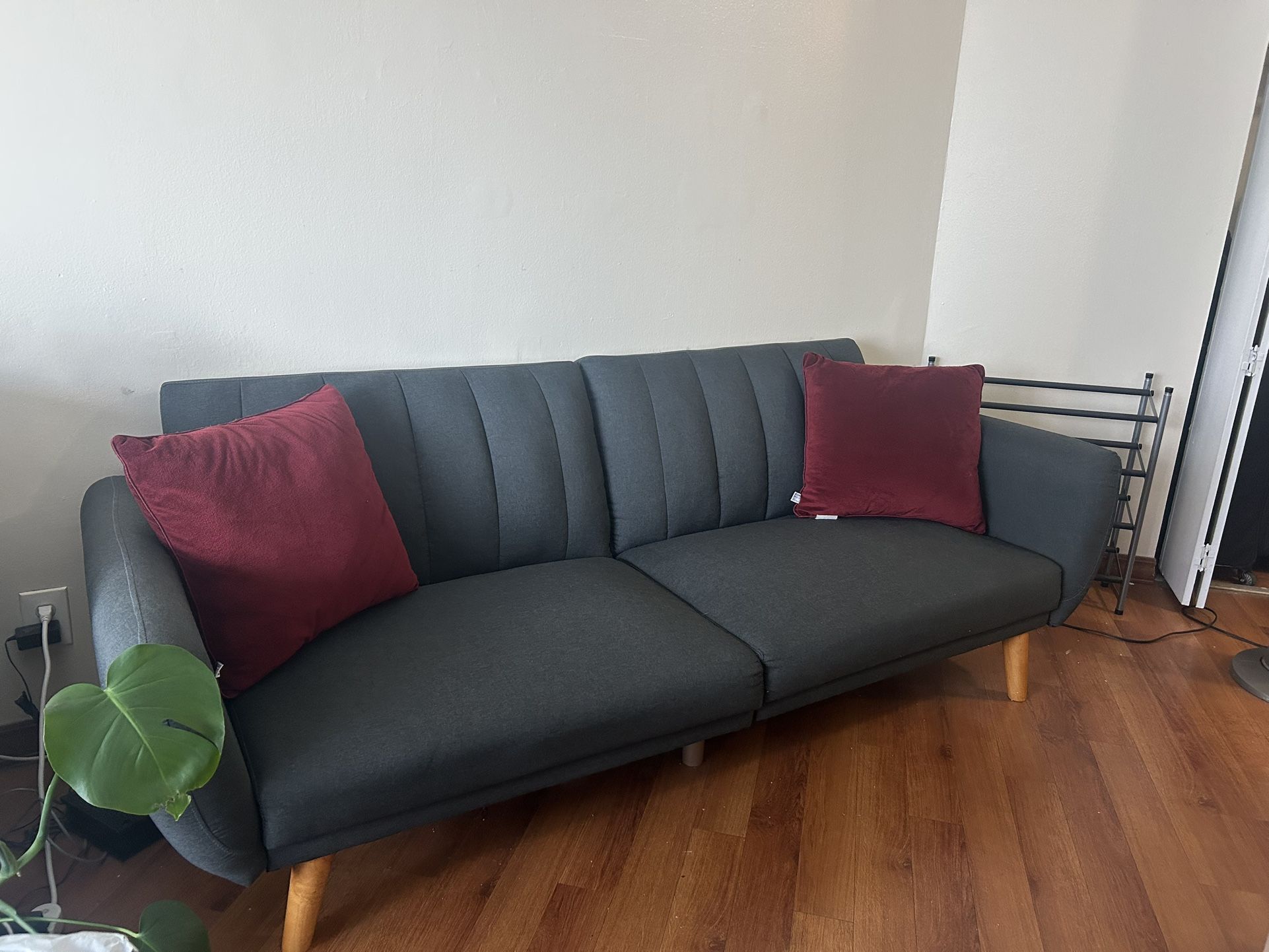 Blue Sofa/ Futon