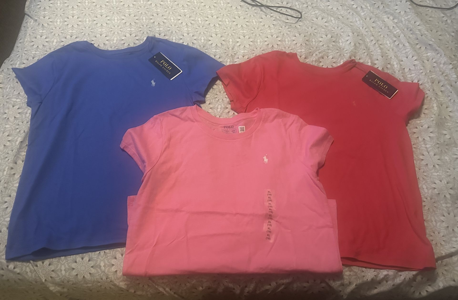 Ralph Lauren Polo T-Shirts – Girls XL