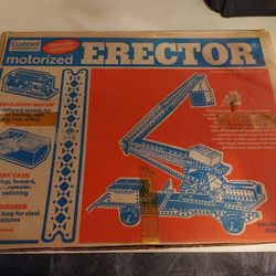 Vintage 1960s Gilbert Erector Set