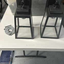 2 Garage Front Lights