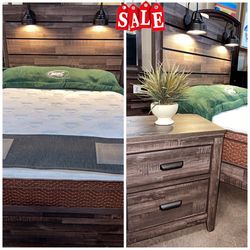 4pcs Queen Bedroom Set 