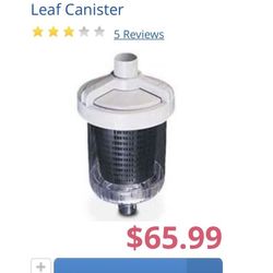 Hayward Leaf Canister