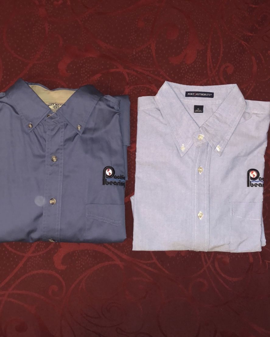 Men's Pacific Bearing Long Sleeve Shirts Lot Sizes XL