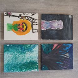 Small #Art Canvasses #Repurposing 