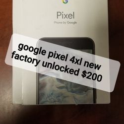 Google Pixel 4 XL Factory unlocked 
