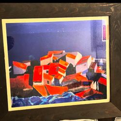 Oceanside Village Painting