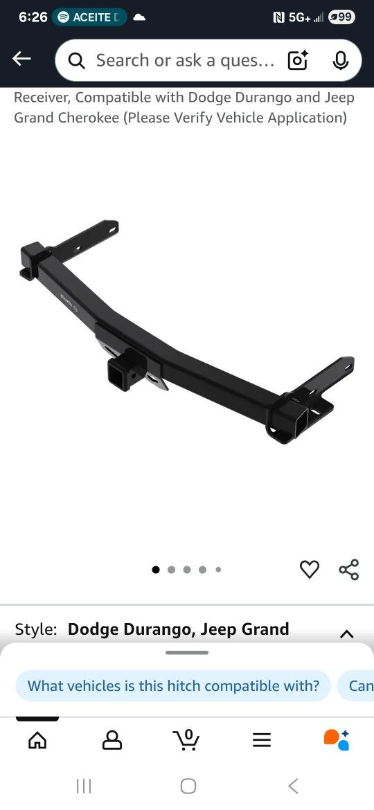 Draw Tite Tow Hitch Class 4