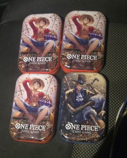One Piece Tin Pack Set Vol. 2 Luffy Sabo
