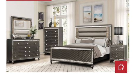 King and queen bedroom set