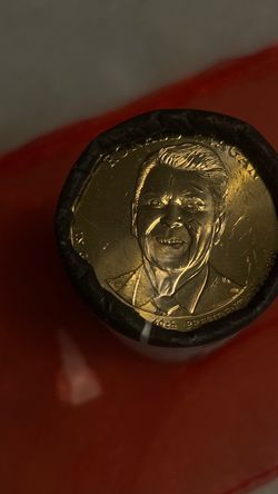Ronald Reagan Presidential Dollar Coin Roll