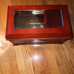 Original  16  Song  Classic Wood Music Box ( Christmas  Songs )