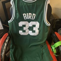 Larry Bird HWC jersey 33 Celtics Brand New 