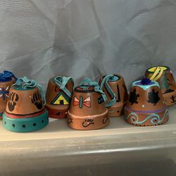 Hand made Indian Christmas decorations