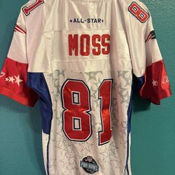 Randy Moss New England Patriots 2008 Pro Bowl Jersey Mens XL