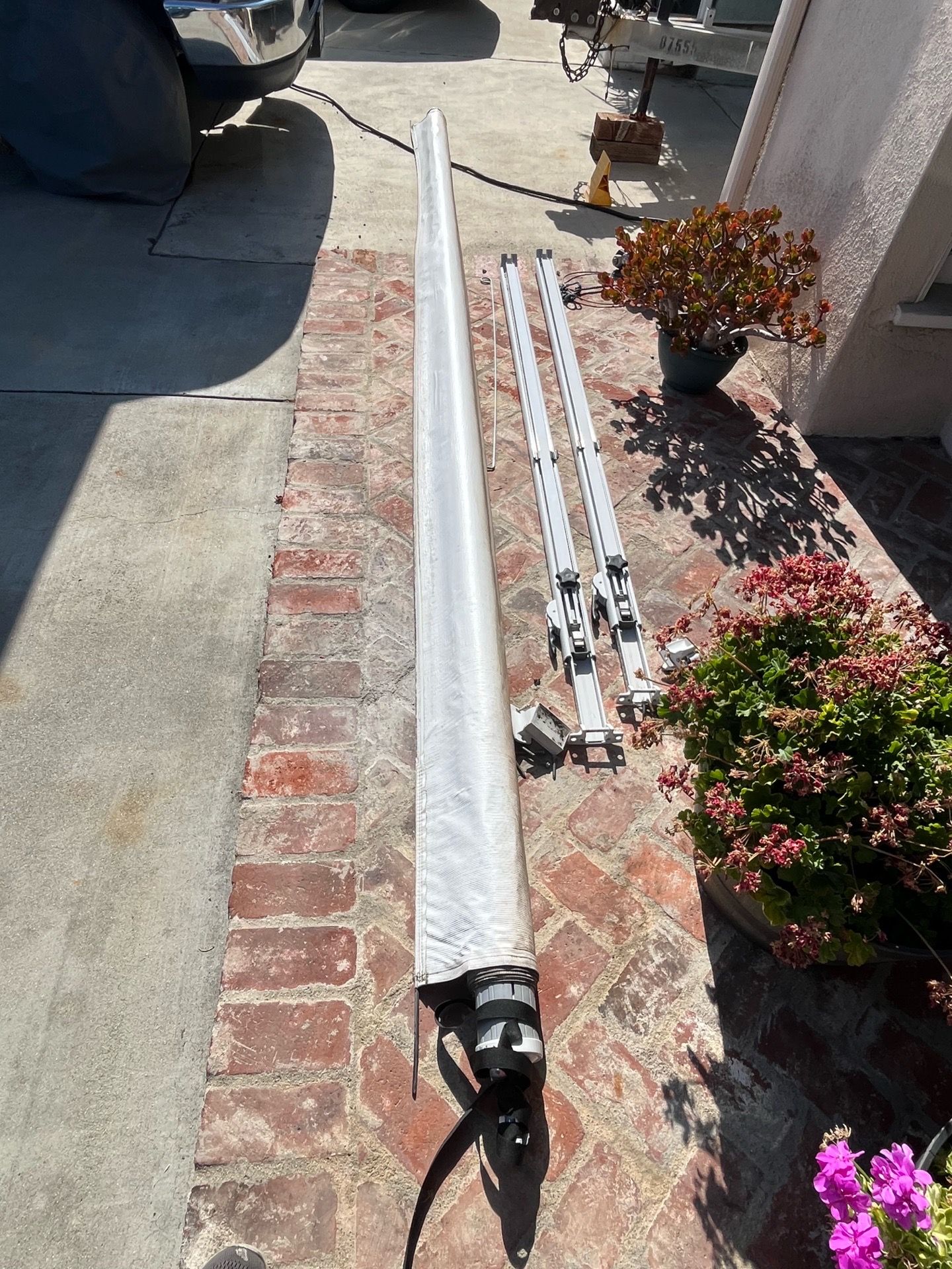 Free 15’ RV awning In good condition