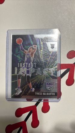 Tyrese Haliburton Panini Prizm Instant Impact RC Card