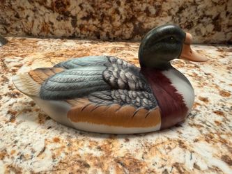 Ceramic Duck Decoration