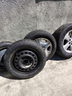 Tire and wheel