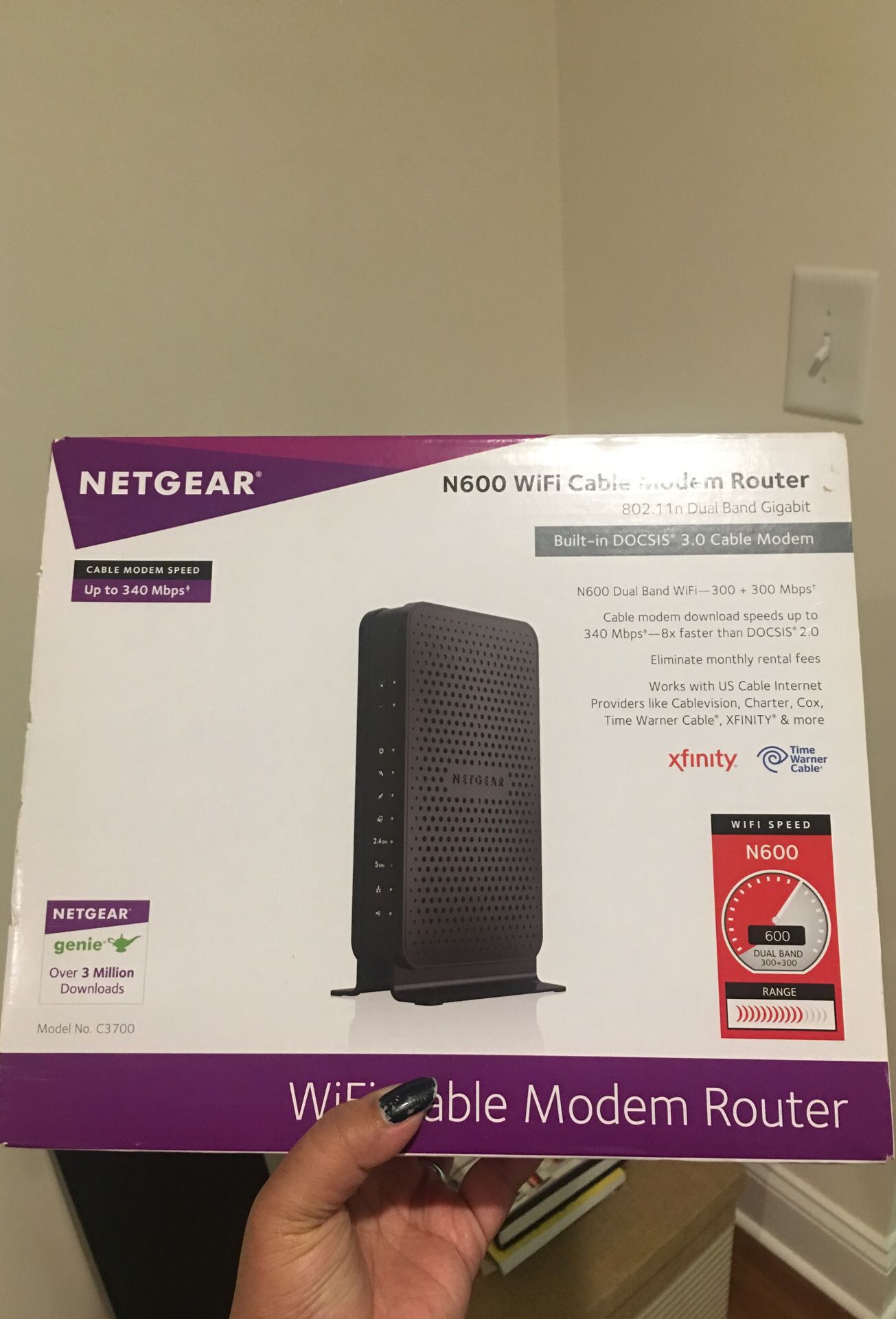 Modem router: Netgear