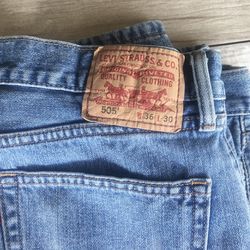 Levi’s - Men’s 505 Straight Fit Jeans - VGC