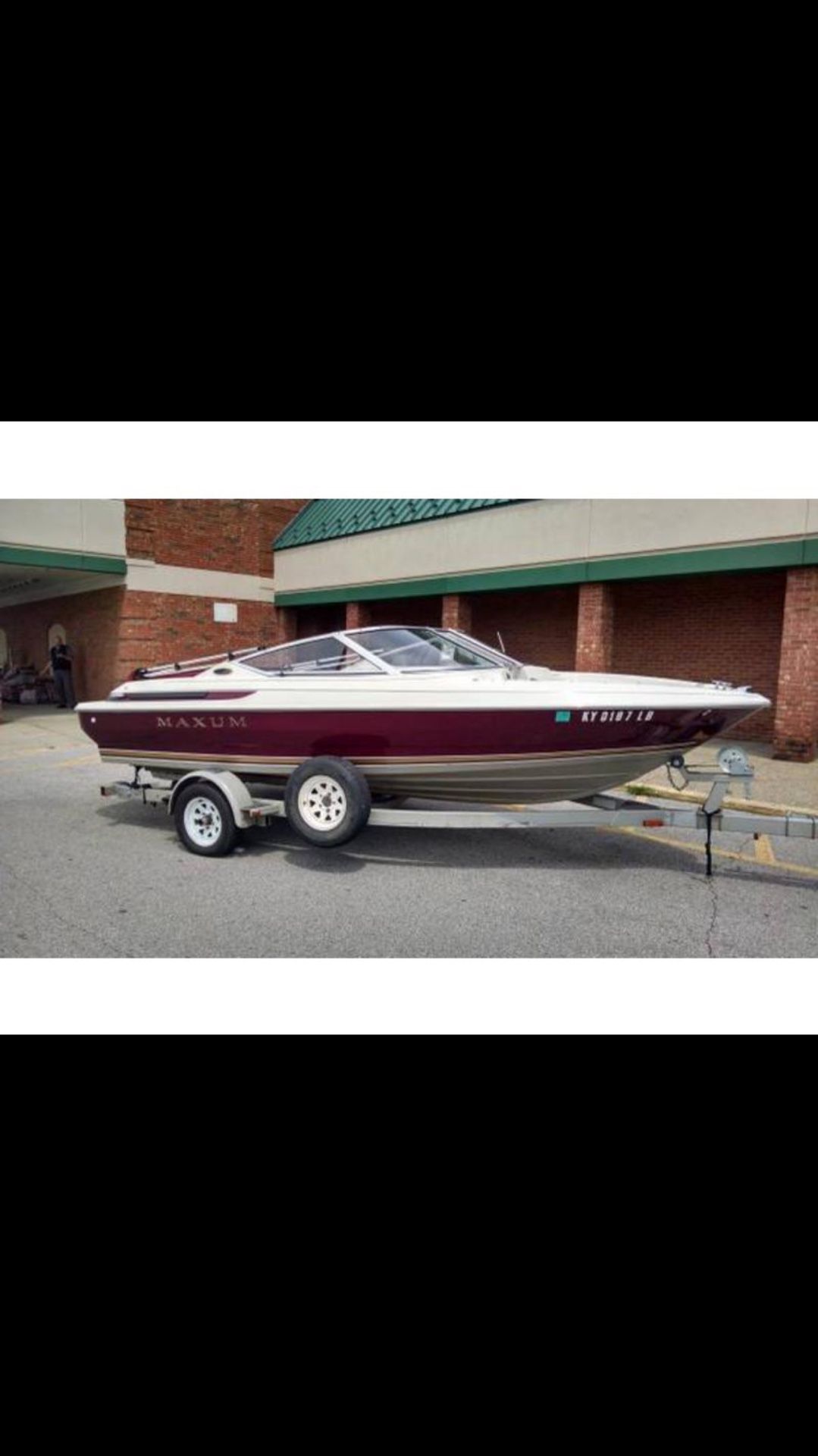Maxum SR 1700 1996 excellent condition