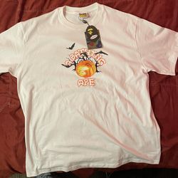 Bape White T Shirt