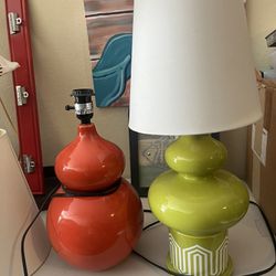 2 Happy Chic By J. Adler Lamps With Shades