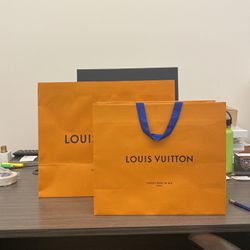 Louis Vuitton New Authentic Paper Bags